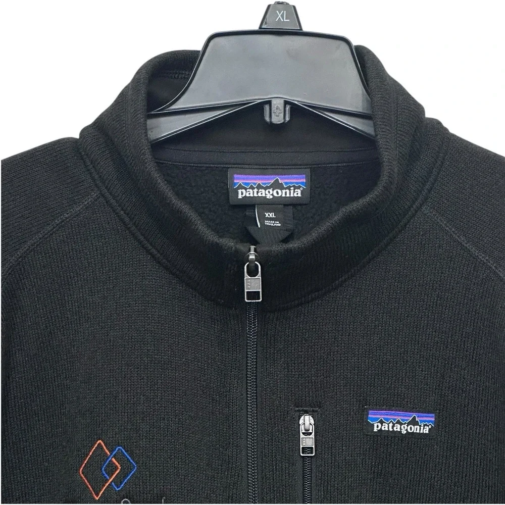PATAGONIA Better Sweater Full Zip Knit Fleece Jacket‎ Men's Size XXL Logo